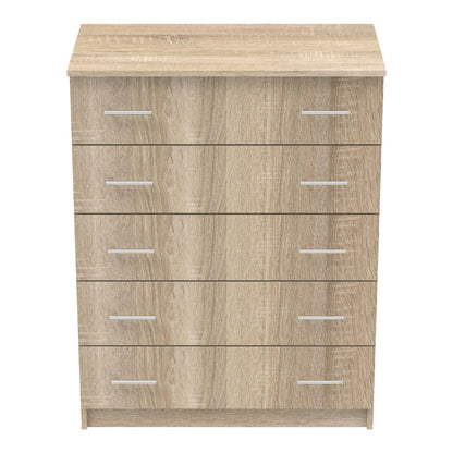 Chest of drawers Kofre pakoworld in sonoma color 80x45x104cm