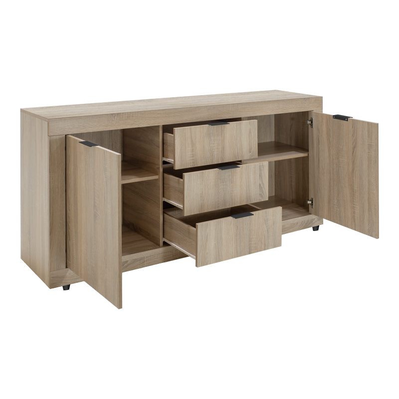 Doha sideboard in sonoma shade 180x45x80.5cm