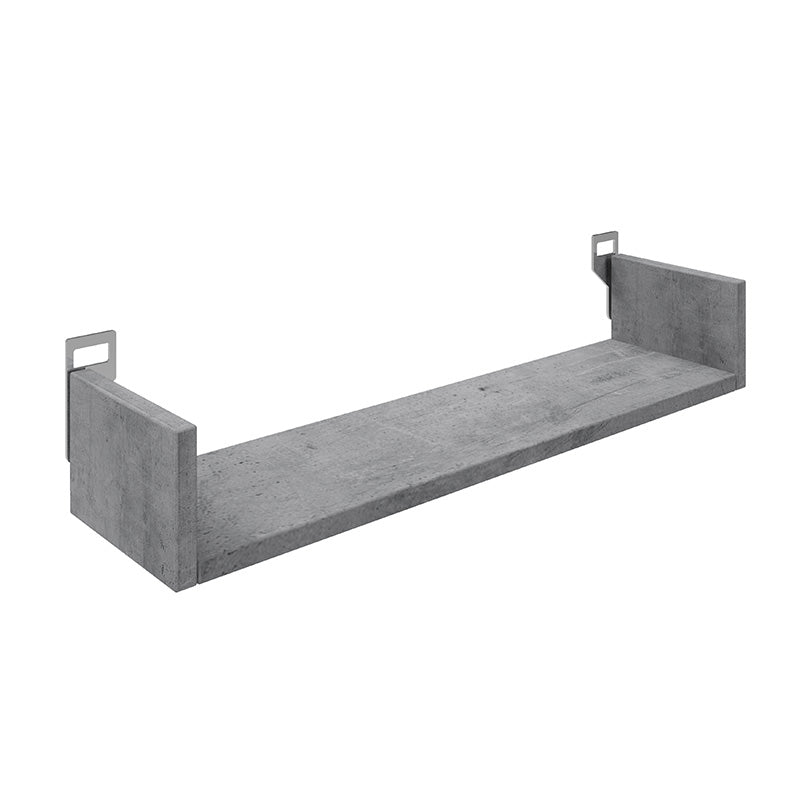 Wall shelf Derva  in cement grey color 60x15x10cm