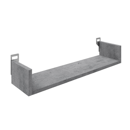 Wall shelf Derva  in cement grey color 60x15x10cm