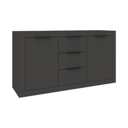 Doha buffet in anthracite color 150x45x80.5cm