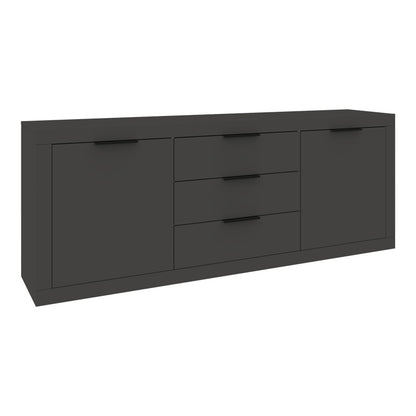 Doha buffet in anthracite color 210x45x80.5cm