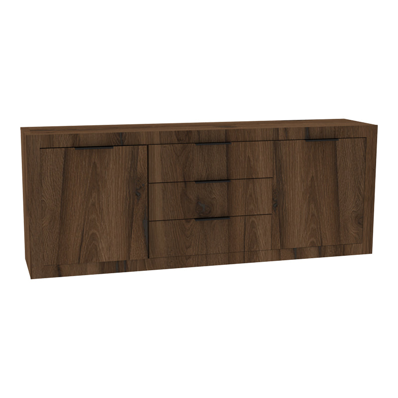 Doha buffet walnut with oak 210x45x80.5cm