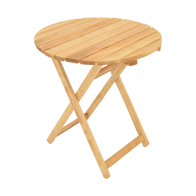 Table Letna pakoworld solid beech wood  in natural color D60x75cm