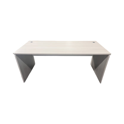 Work desk Armadi pakoworld in grey-white 140x70x75cm