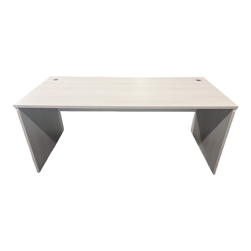 Work desk Armadi pakoworld in grey-white 180x80x75cm