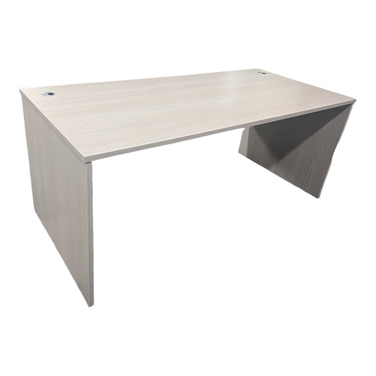 Work desk Armadi pakoworld in grey-white 180x80x75cm
