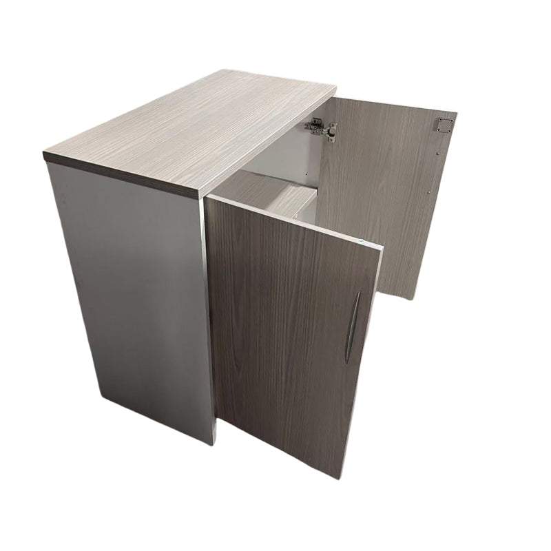 Office cabinet Armadi pakoworld in grey-white color 80x40x80cm