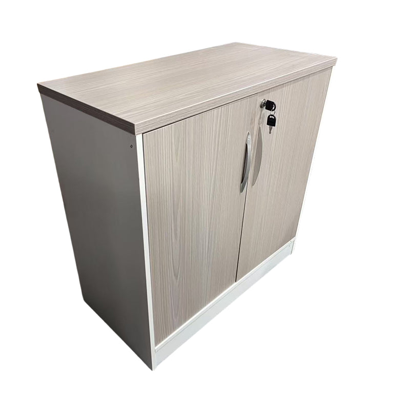 Office cabinet Armadi pakoworld in grey-white color 80x40x80cm