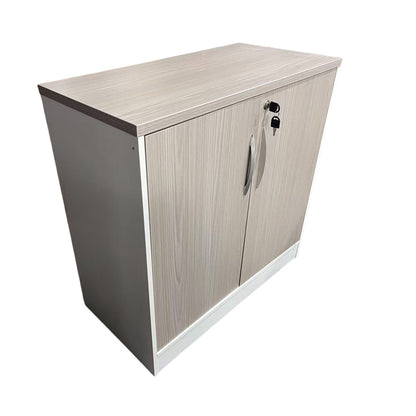Office cabinet Armadi pakoworld in grey-white color 80x40x80cm