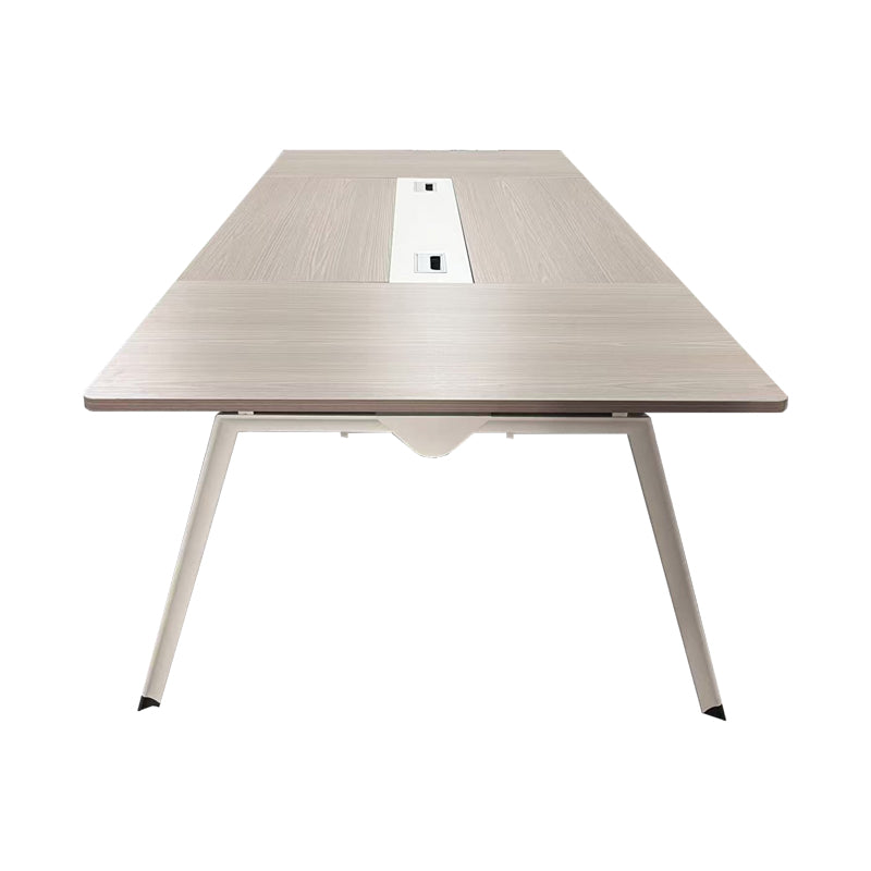 Conference table Armadi pakoworld in gray-white shade 200x120x75cm