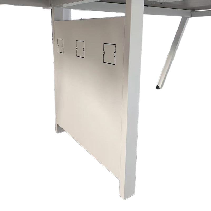 Conference table Armadi pakoworld in gray-white shade 200x120x75cm