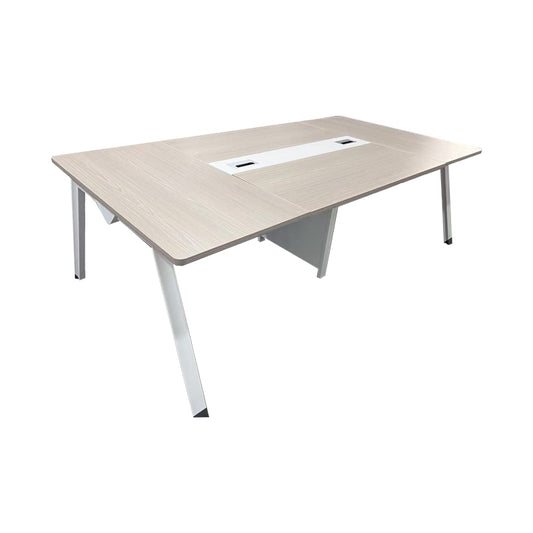 Conference table Armadi pakoworld in gray-white shade 200x120x75cm