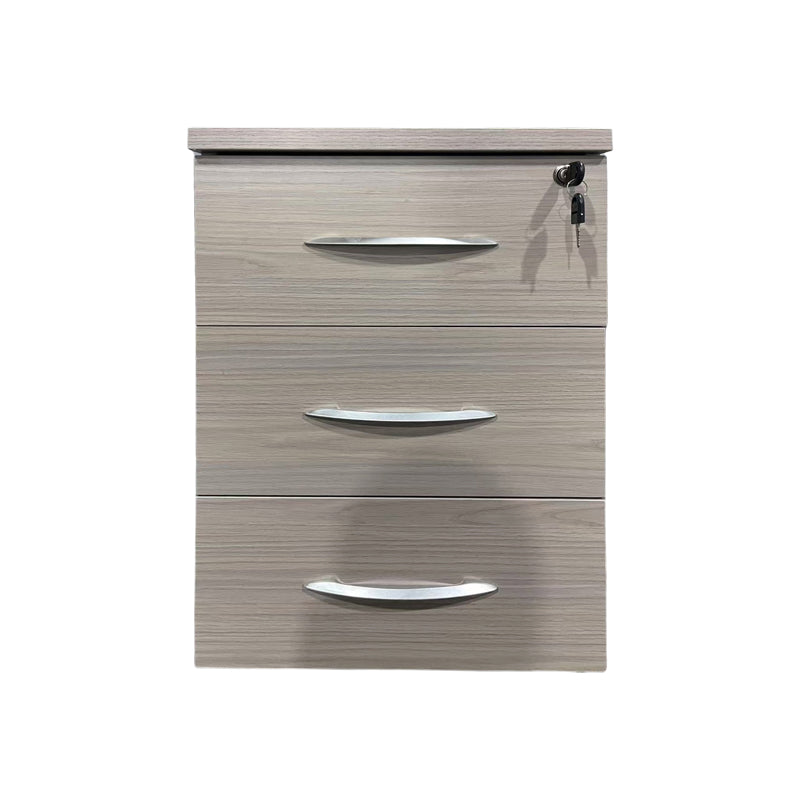 Armadi pakoworld desk drawer on wheels in gray-white shade 40x40x55cm