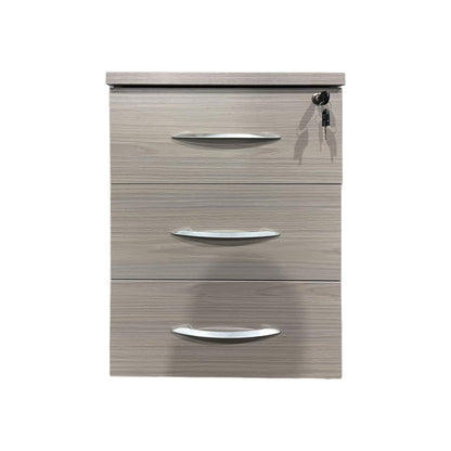 Armadi pakoworld desk drawer on wheels in gray-white shade 40x40x55cm