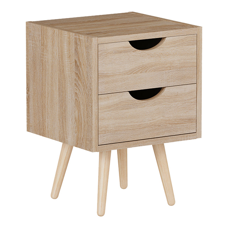 Selma bedside table in sonoma color 29.7x29.7x45cm