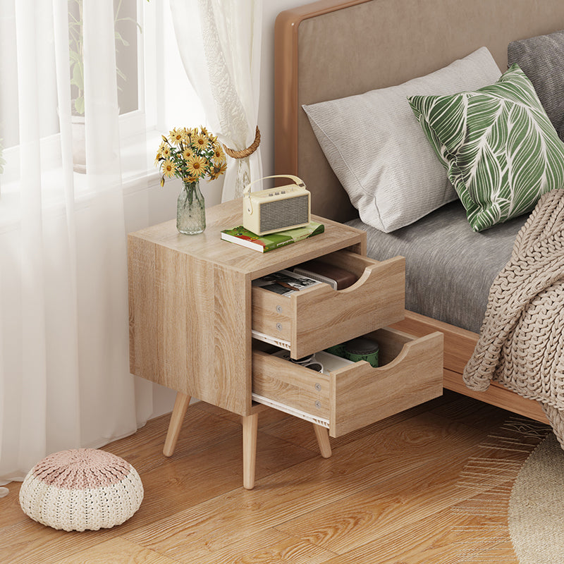 Selma bedside table in sonoma color 29.7x29.7x45cm
