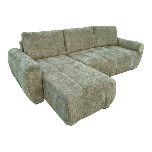 Reversible sofa-bed Vivad fabric in menta color 275x164x91cm