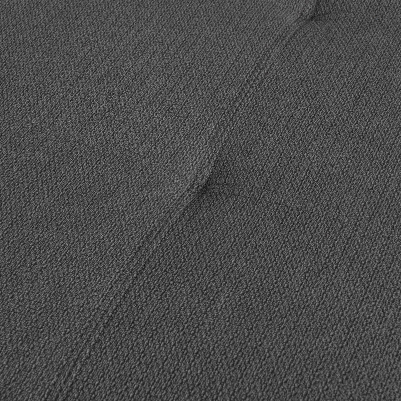 Corner sofa right corner Camile dark grey fabric 270x174x95cm