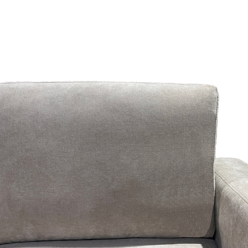 Left corner sofa Menande beige fabric 248x160x89cm