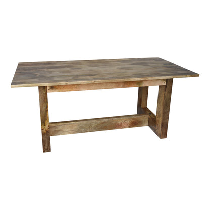 Table Senza natural color mango wood 180x90x76cm