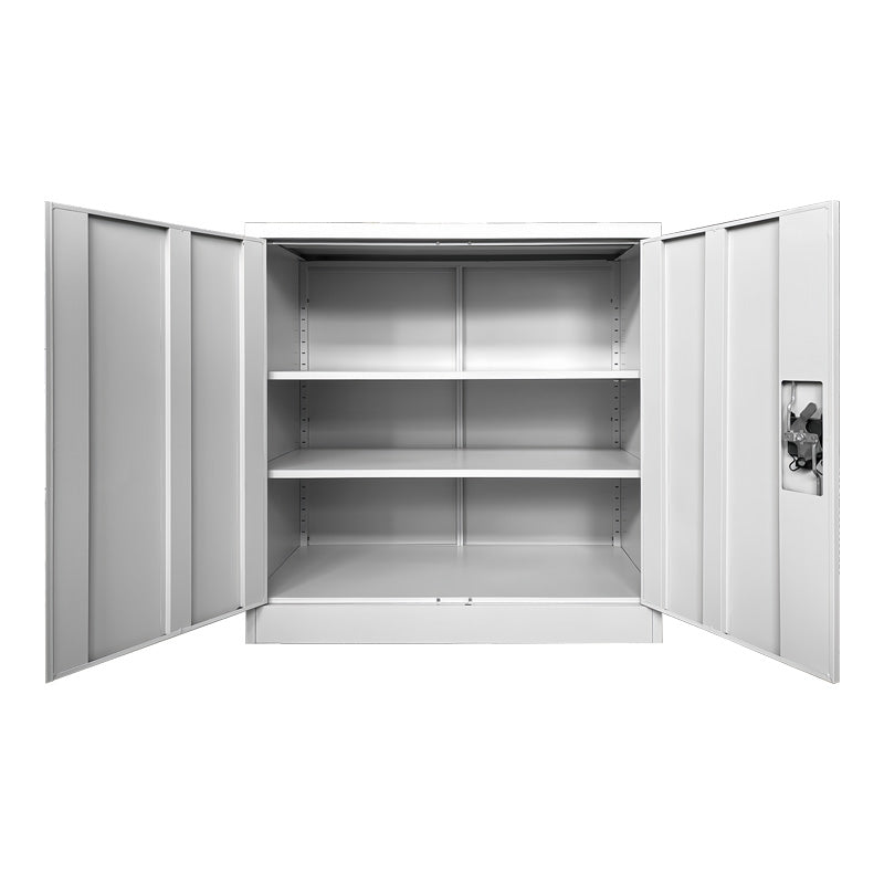 Armon metal cabinet in light gray color 90x45x90cm
