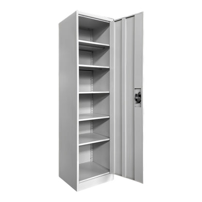 Koya metal cabinet in light gray color 45x50x180cm
