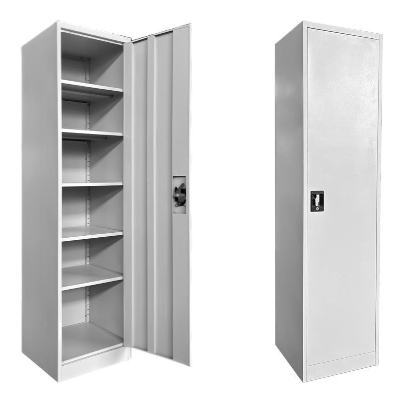 Koya metal cabinet in light gray color 45x50x180cm