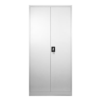 Ugren metal cabinet in light gray color 90x40x180cm