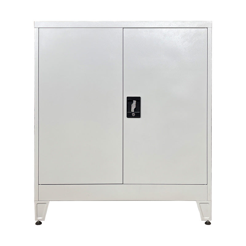 Armon metal cabinet in light gray color 90x45x100cm