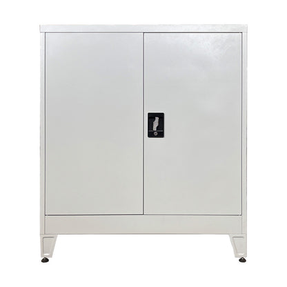 Armon metal cabinet in light gray color 90x45x100cm