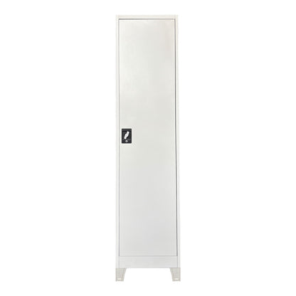 Koya metal cabinet in light gray color 45x50x190cm