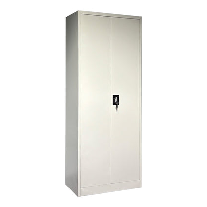 Ugren metal wardrobe in light gray 70x40x180cm