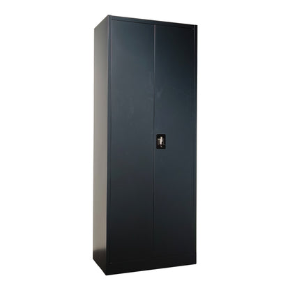 Ugren metal wardrobe anthracite 70x40x180cm
