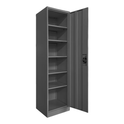 Koya column wardrobe, anthracite metal, 45x50x180cm