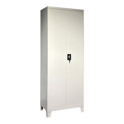 Ugren metal wardrobe in light gray 70x40x190cm