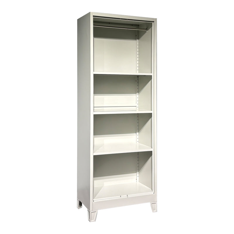 Ugren metal wardrobe in light gray 70x40x190cm