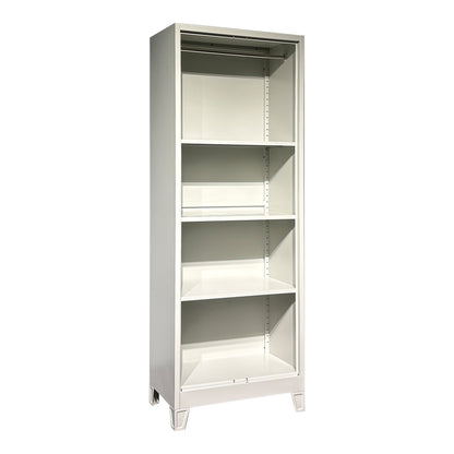 Ugren metal wardrobe in light gray 70x40x190cm
