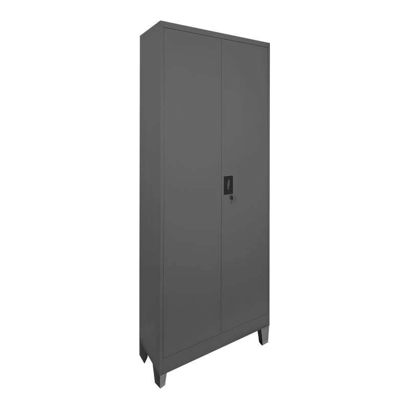 Ugren metal wardrobe anthracite 70x40x190cm