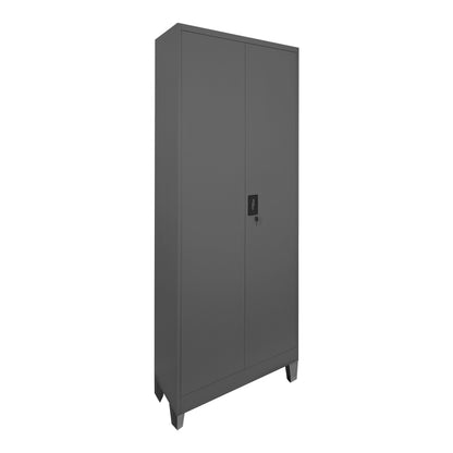 Ugren metal wardrobe anthracite 70x40x190cm