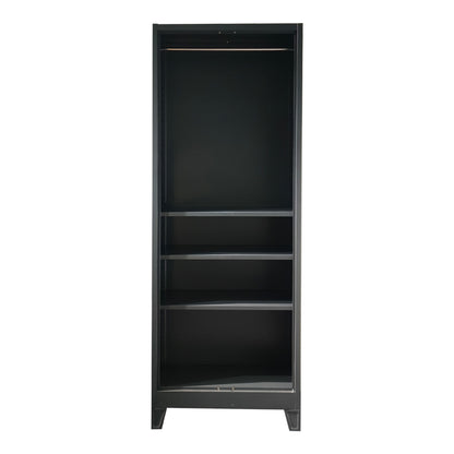 Ugren metal wardrobe anthracite 70x40x190cm