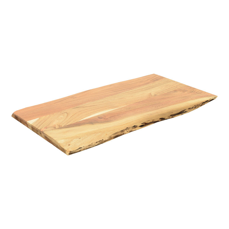 Table top Pozier solid acacia wood in natural shade 200x95x4cm