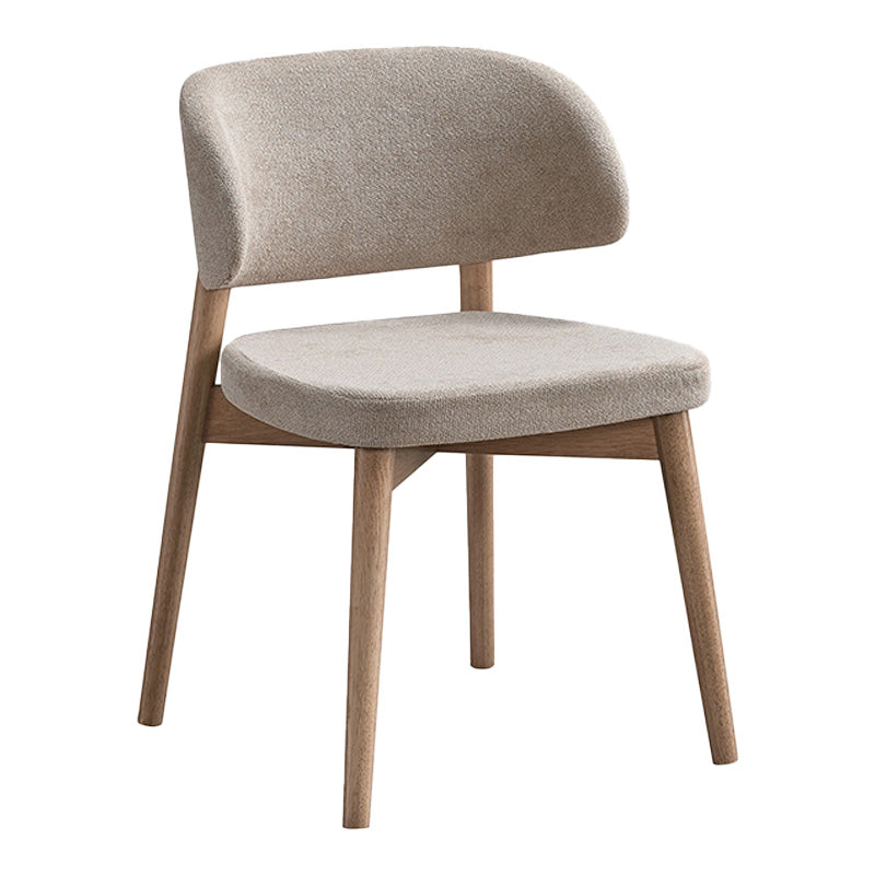 Siena chair rubberwood in natural-beige shade 48x50x81cm