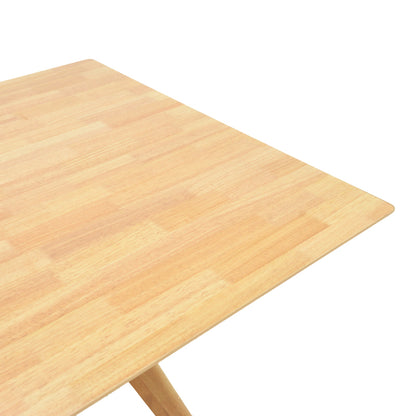 Raffles table rubberwood with mdf in natural color 150x90x76cm