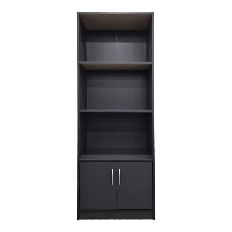 Tekaro bookcase in anthracite shade 60x29x166cm