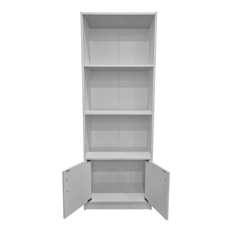 Tekaro bookcase in white shade 60x29x166cm