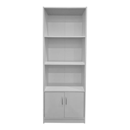 Tekaro bookcase in white shade 60x29x166cm