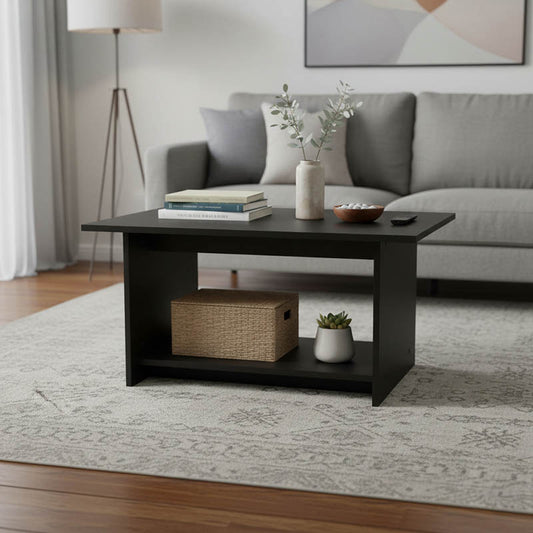 Votalo coffee table in anthracite shade 80x40x42cm