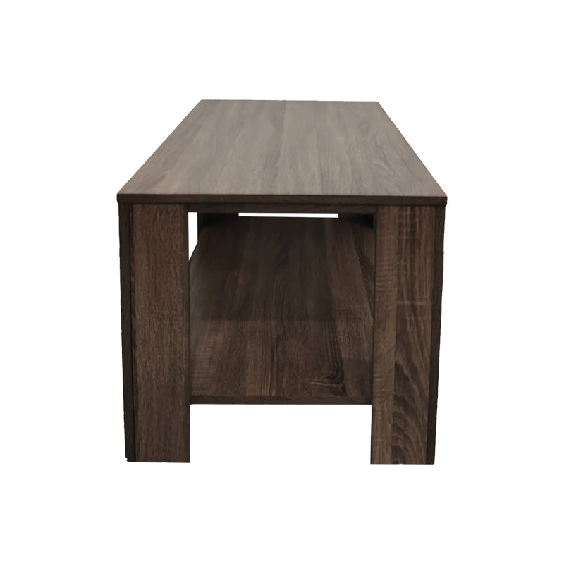 Coffee table Votalo I in walnut shade 90x50x45cm