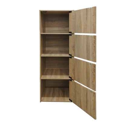 Soline column cabinet in sonoma shade 40x34.5x120cm